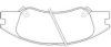 ASVA AKD-0060 Brake Pad Set, disc brake